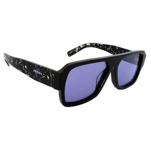 Men's Prada Violet Black Sunglasses New! Sale!